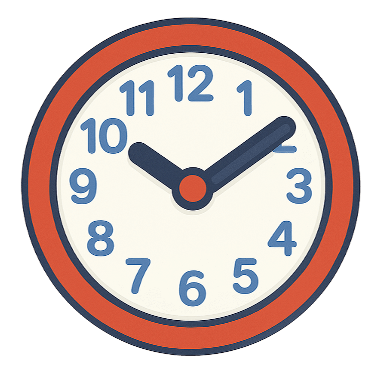 Illustrazione di un orologio